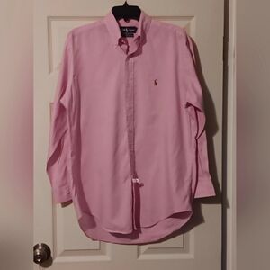 Polo by Ralph Lauren 100% Cotton Men's Pink Shirt